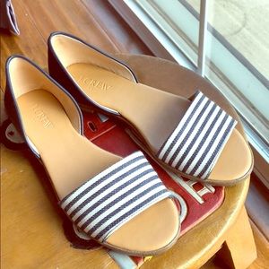 j.crew sandals size 6